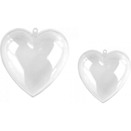 CUORE PLASTICA APRIBILE (36 PEZZI)