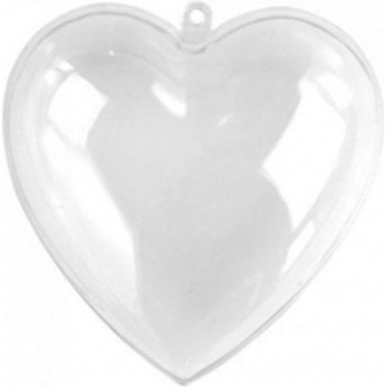 CUORE PLASTICA APRIBILE (36 PEZZI)