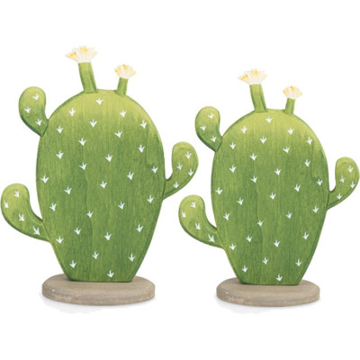 CACTUS IN LEGNO