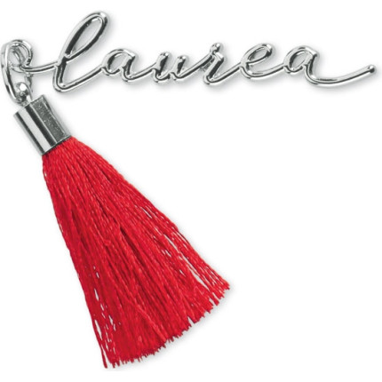 Scritta laurea con ciuffo in stoffa (12 pezzi)