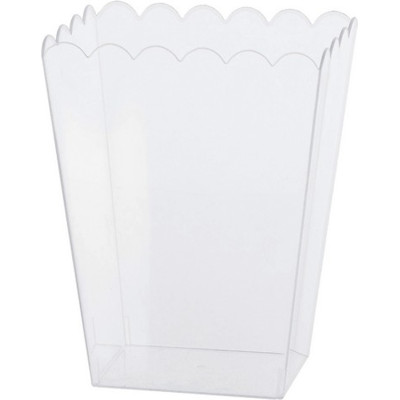 Coppetta di plastica trasparente 2