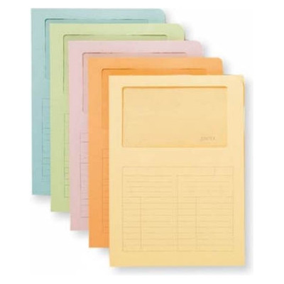 CARTELLINA CON FINESTRA SINTEX (20 PEZZI)