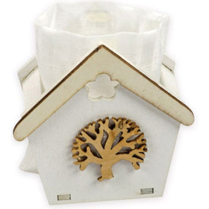 Casetta portaconfetti albero della vita (6 pezzi)
