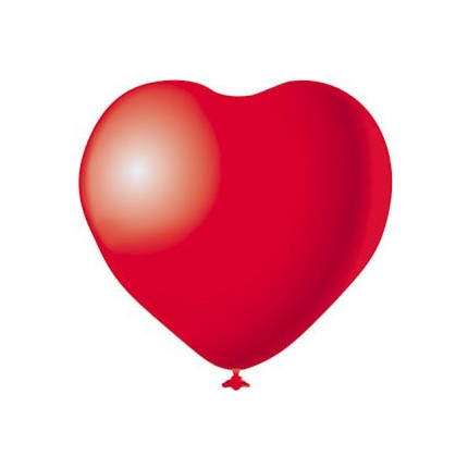 PALLONCINI CUORE (12 PEZZI)