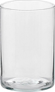 VASO CILINDRICO IN VETRO
