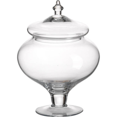 VASO PORTACARAMELLE IN VETRO