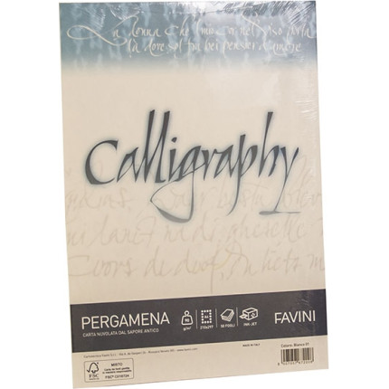 BUSTE CALLIGRAPHY PERGAMENA - 90GR (25 PEZZI)
