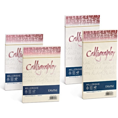 BUSTE CALLIGRAPHY MILLERIGHE - 100GR (25 PEZZI)