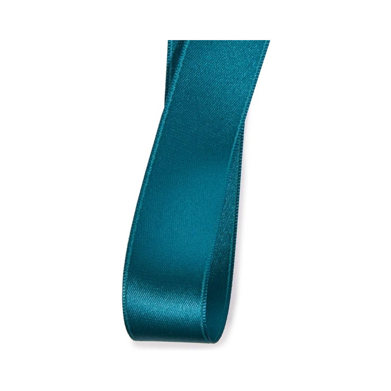Furlanis Nastro Doppio Raso Made In Italy | 6 Mm X 25 Metri | Colore Blu Chiaro #124 | Elegante Per Bomboniere, Regali E Decorazioni Floreali