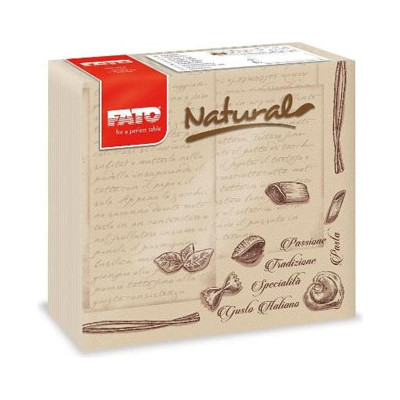 TOVAGLIOLI IN CARTA ECO NATURAL PASTA (40 PEZZI)