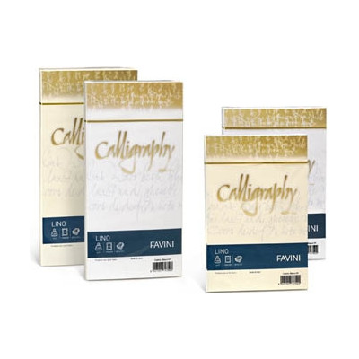 BUSTE CALLIGRAPHY LINO - 120GR (25 PEZZI)