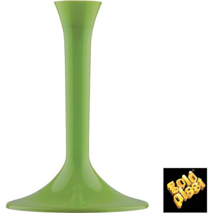 GAMBI IN PLASTICA VERDI PER FLUTE (20 PEZZI)