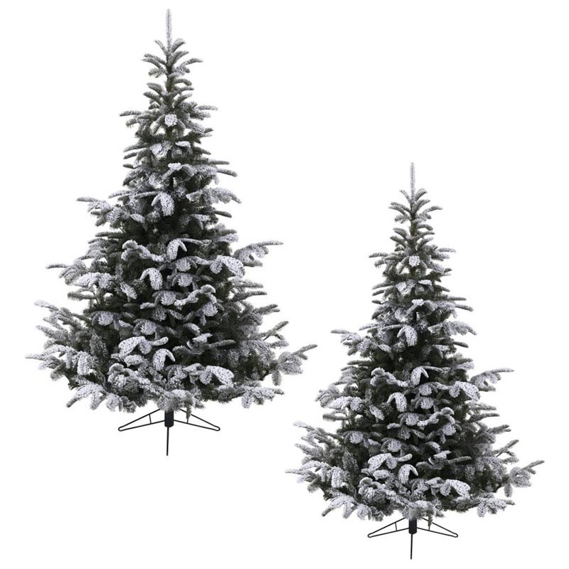 ALBERO DI NATALE INNEVATO NORDMANN ALBERO DI NATALE INNEVATO NORDMANN