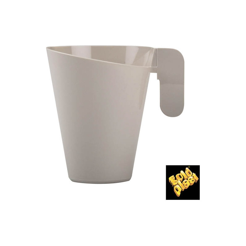 TAZZE IN PLASTICA DI DESIGN PER CAPPUCCIO (12 PEZZI)