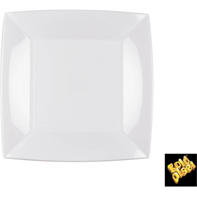 Piatti in Plastica Piani Nice (25 pezzi) - Vendita online all'ingrosso b2b 2