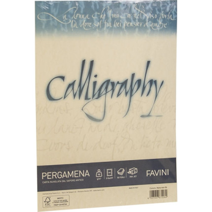 BUSTE CALLIGRAPHY PERGAMENA - 90GR (25 PEZZI)