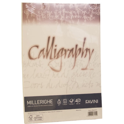 BUSTE CALLIGRAPHY MILLERIGHE - 100GR (25 PEZZI)