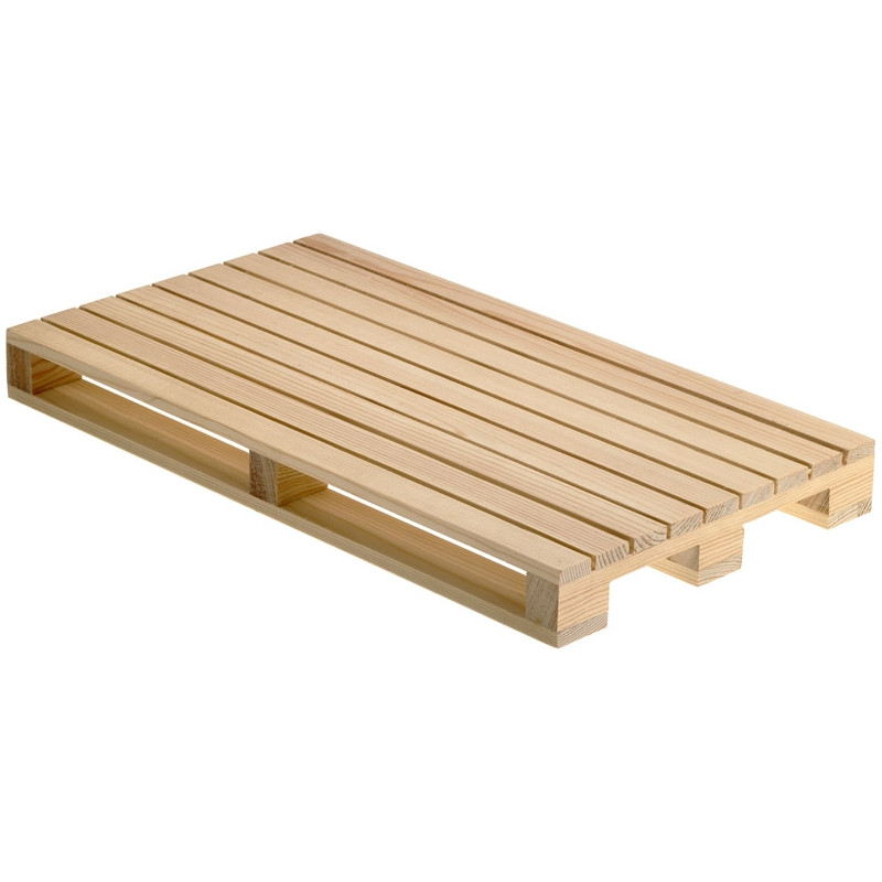 Vassoio bancalino in legno di abete