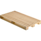 Vassoio bancalino in legno di abete