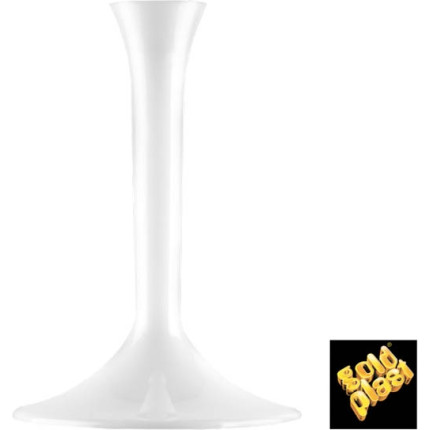 GAMBI IN PLASTICA BIANCHI PER FLUTE (20 PEZZI)