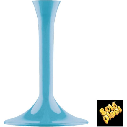 GAMBI IN PLASTICA AZZURRI PER FLUTE (20 PEZZI)