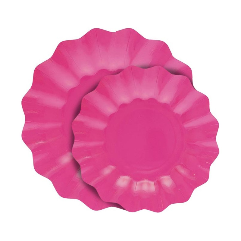 PIATTI CARTA ONDULATI (8 PEZZI) PIATTI CARTA ONDULATI (8 PEZZI)
