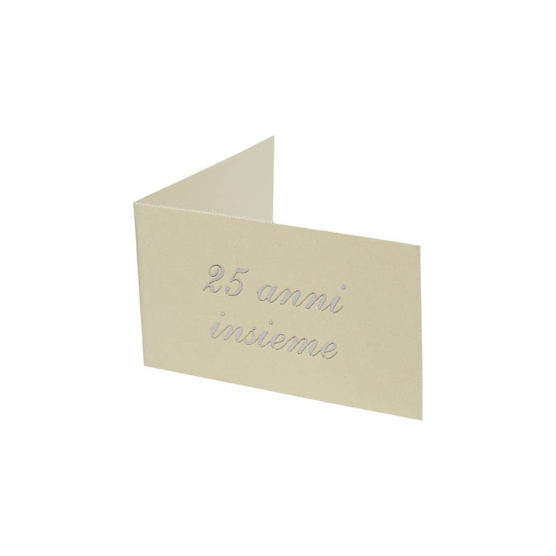 BIGLIETTINI VENTICINQUESIMO (100 PEZZI) BIGLIETTINI VENTICINQUESIMO (100 PEZZI)