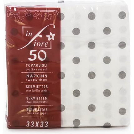 TOVAGLIOLI IN CARTA POIS (50 PEZZI)