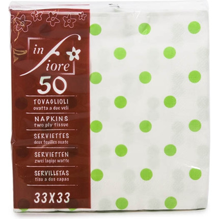 TOVAGLIOLI IN CARTA POIS (50 PEZZI)