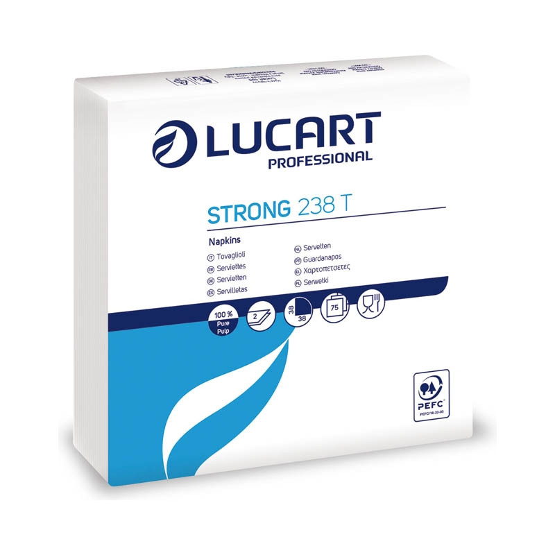 TOVAGLIOLI IN CARTA BIANCA (75 PEZZI)