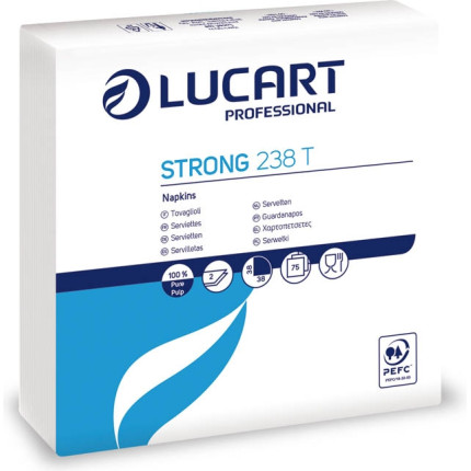 TOVAGLIOLI IN CARTA BIANCA (75 PEZZI)