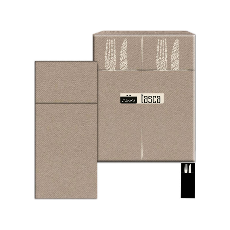 TOVAGLIOLI PORTAPOSATE IN CARTA SECCO (50 PEZZI) creta