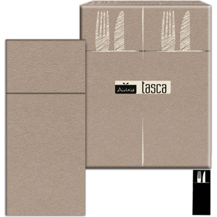 TOVAGLIOLI PORTAPOSATE IN CARTA SECCO (50 PEZZI) creta