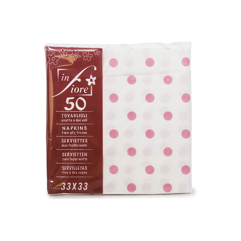 TOVAGLIOLI IN CARTA POIS (50 PEZZI)