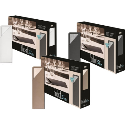 Buste Portaposate con Tovagliolo in Carta Secco (120 pezzi) Vendita online all'ingrosso b2b