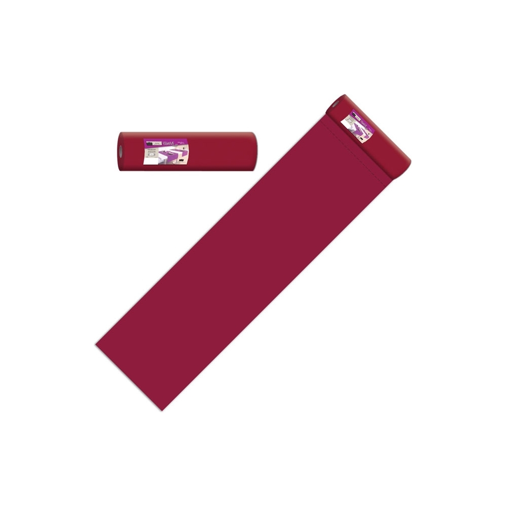 RUNNER IN CARTA SECCO bordeaux