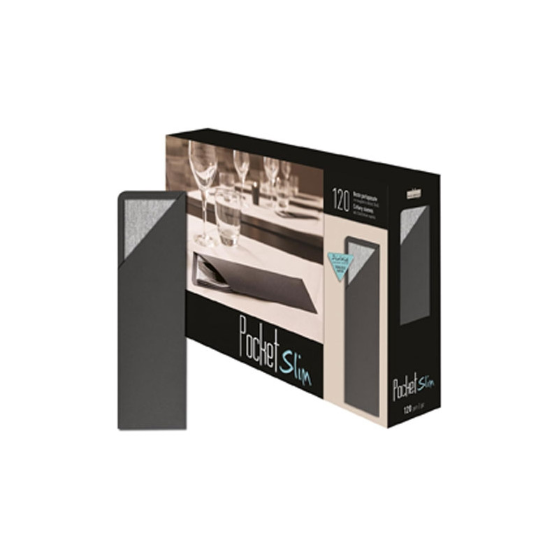 BUSTE PORTAPOSATE CON TOVAGLIOLO IN CARTA SECCO (120 PEZZI) grigio