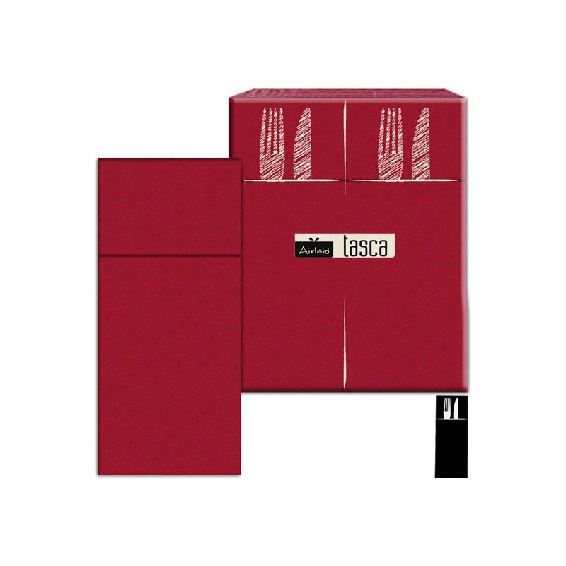 TOVAGLIOLI PORTAPOSATE IN CARTA SECCO (50 PEZZI) bordeaux