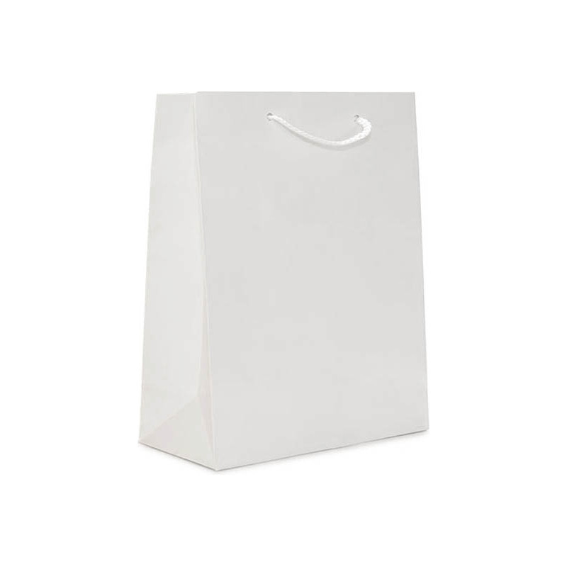 SACCHETTI PLASTIFICATI OPACHI CON CORDA COTONE