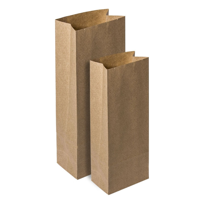 BUSTE KRAFT A FONDO QUADRO (50 PEZZI)