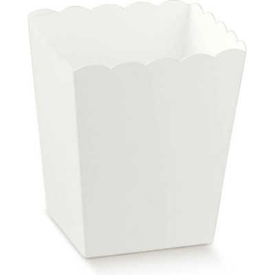 VASETTO IN CARTONCINO BIANCO
