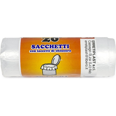SACCHETTI SALVASPAZIO CON LACCETTI (20 PEZZI)