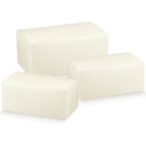 Scatola in cartoncino rivestita pelle bianco