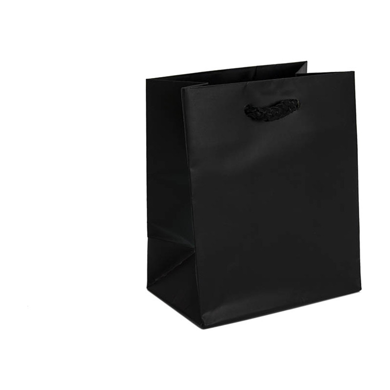 SACCHETTI PLASTIFICATI OPACHI CON CORDA COTONE