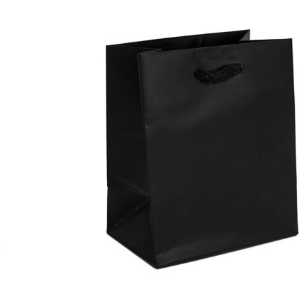 SACCHETTI PLASTIFICATI OPACHI CON CORDA COTONE