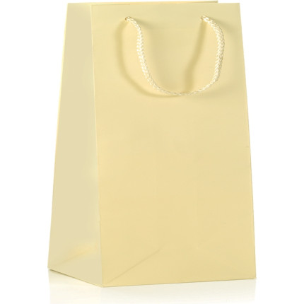 SACCHETTI PLASTIFICATI OPACHI CON CORDA COTONE