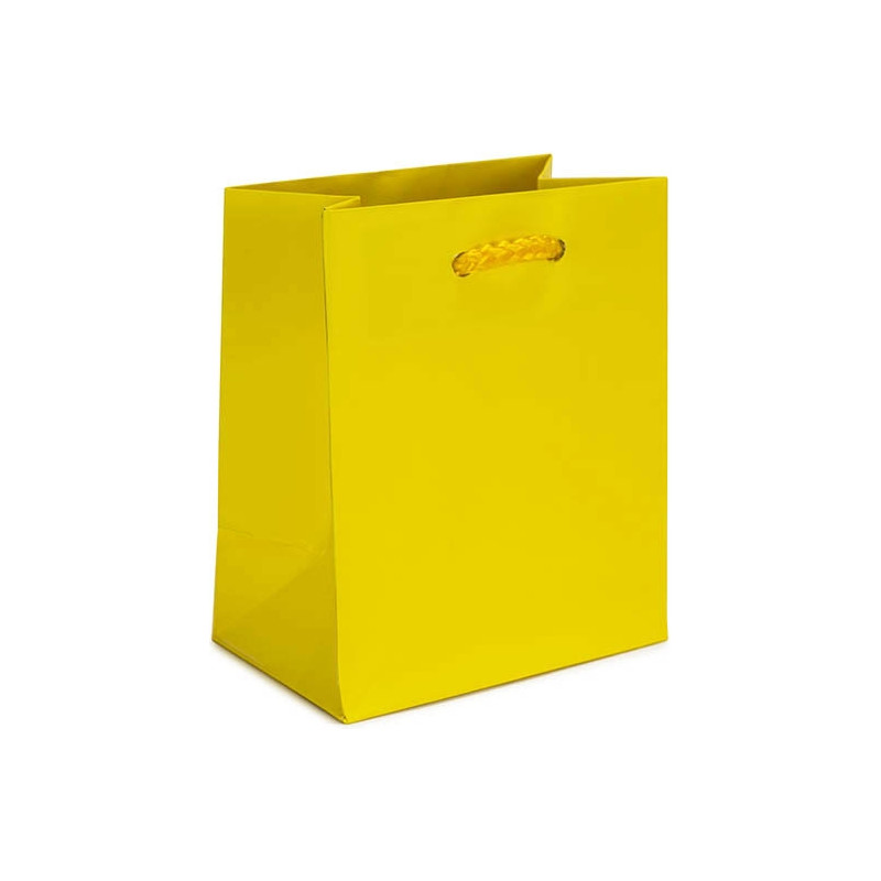 SACCHETTI PLASTIFICATI OPACHI CON CORDA COTONE