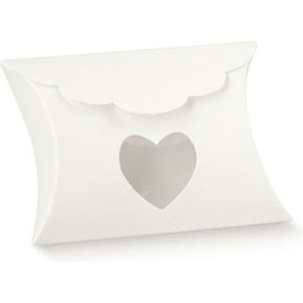 BUSTA CON FINESTRA A CUORE