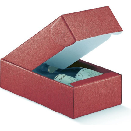 Scatola Cantinetta per due bottiglie bordeaux Scatola Cantinetta per due bottiglie bordeaux