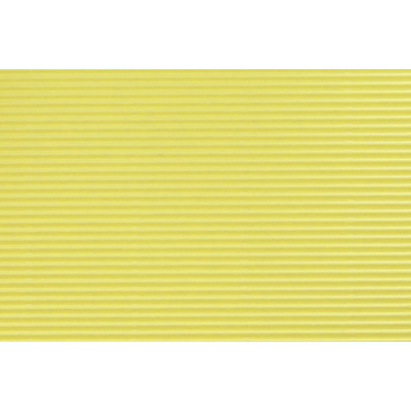 Cartoncino ondulato giallo 70x100CM